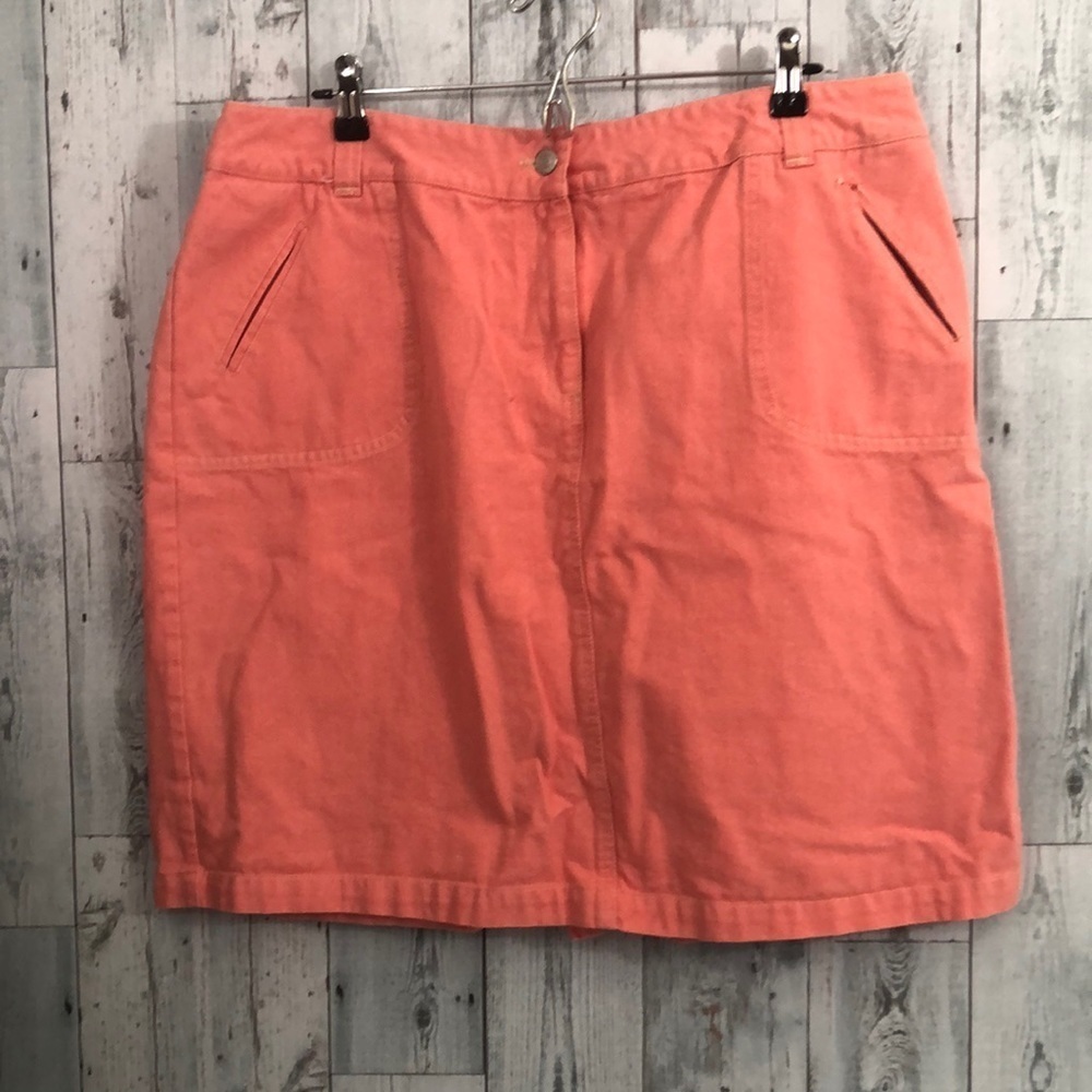 First Issue By Liz Claiborne Denim Skirt 18 - Picture 2 of 11